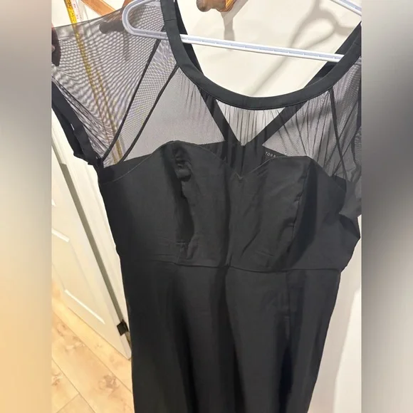 TORRID BLACK MESH DETAIL DRESS - Picture 6 of 9